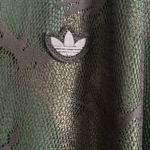 Adidas original Kazuki Kuraishi collab green with a lace overlay - Picture 2 of 5